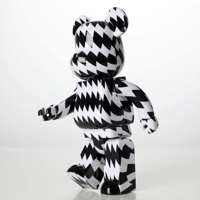 BEETLE BE@RBRICK MINTDESIGNS 42代 日本 服飾品牌 千鳥格 鋸齒線條 庫柏力克熊 400%