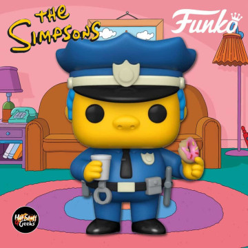 BEETLE FUNKO POP 維古姆警官 CHIEF WIGGUM 辛普森 SIMPSONS 警察 甜甜圈