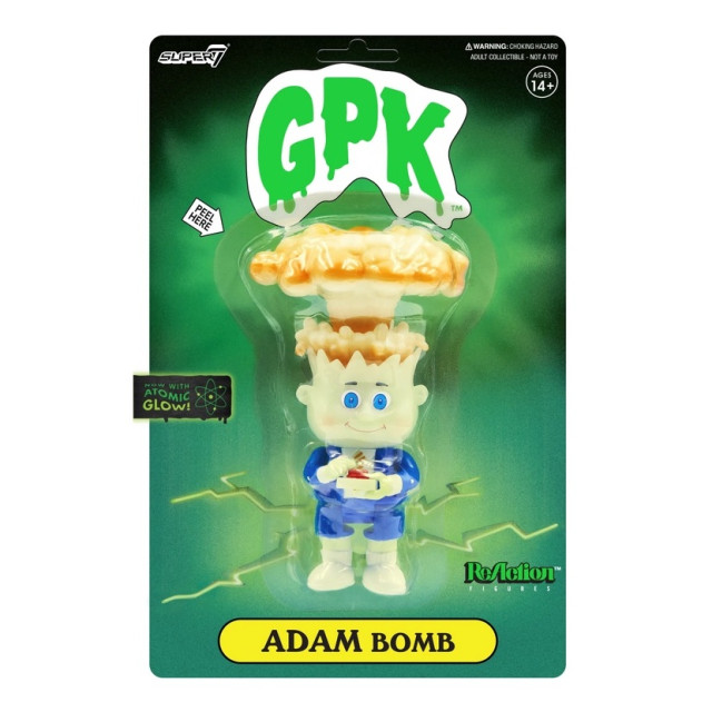 BEETLE SUPER7 GPK 垃圾小子 爆炸亞當 夜光版 垃圾桶小子 ADAM BOMB REACTION 公仔