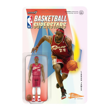 BEETLE SUPER7 LEBRON JAMES 勒布朗·詹姆士 克里夫蘭騎士 NBA 公仔 吊卡 復古