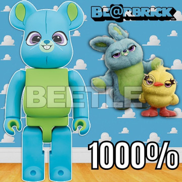 BEETLE BE@RBRICK 兔崽子 BUNNY 兔兔 玩具總動員 TOY STORY 庫伯力克熊 1000%
