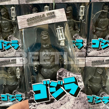 BEETLE SUPER7 GODZILLA 哥吉拉 1954 TOHO 氧氣破壞裝置 REACTION 公仔