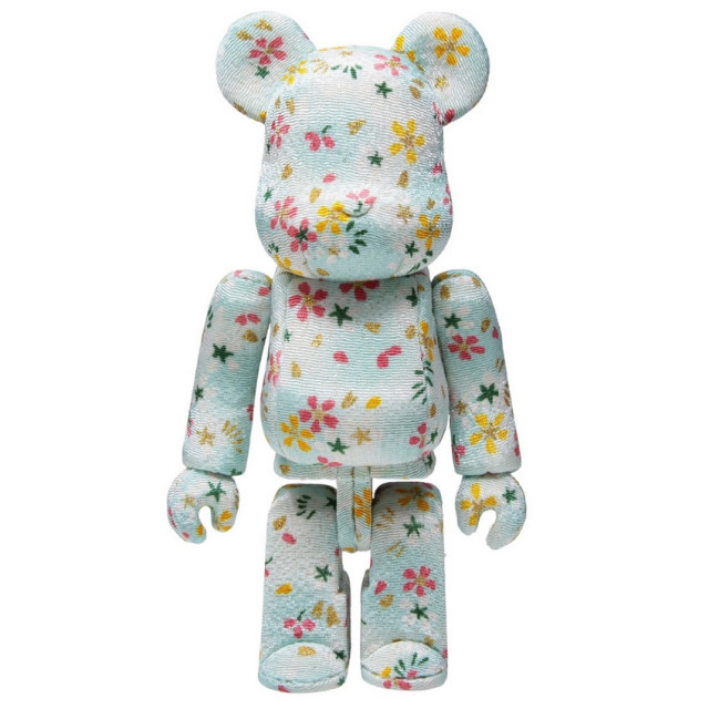 BEETLE BE@RBRICK 柿沼人形 KIMEKOMI 空色 SORAIRO SKY 江戸木目込み人形 木頭 和服