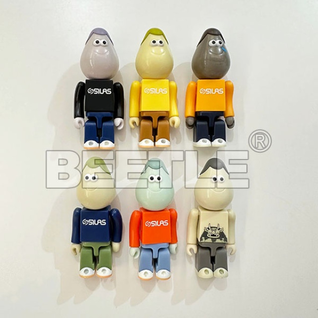 BEETLE MEDICOM TOY KUBRICK SILAS MARTIN 絕版品 公仔 庫柏力克熊 全套 100%