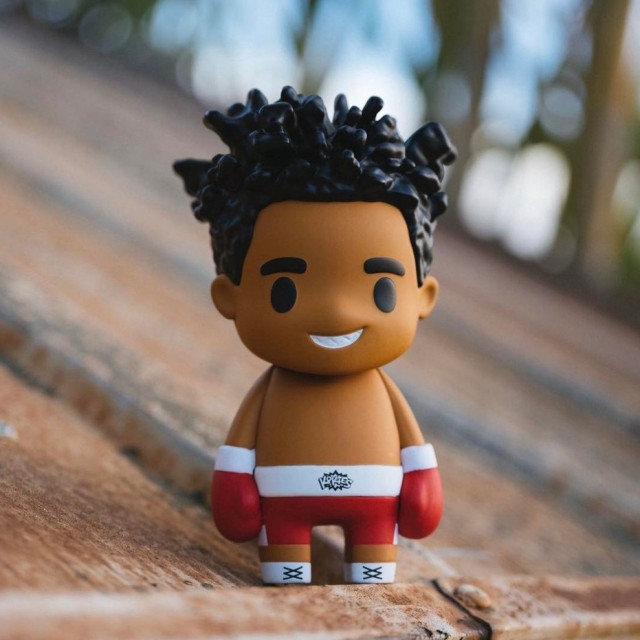 BEETLE KOKIES BAIT 巴斯奇亞 JEAN MICHEL BASQUIAT 拳擊 BOXING 紅色