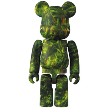 BEETLE BE@RBRICK PATTERN 樹葉 樹林 葉子 S45 45代 庫柏力克熊 100%