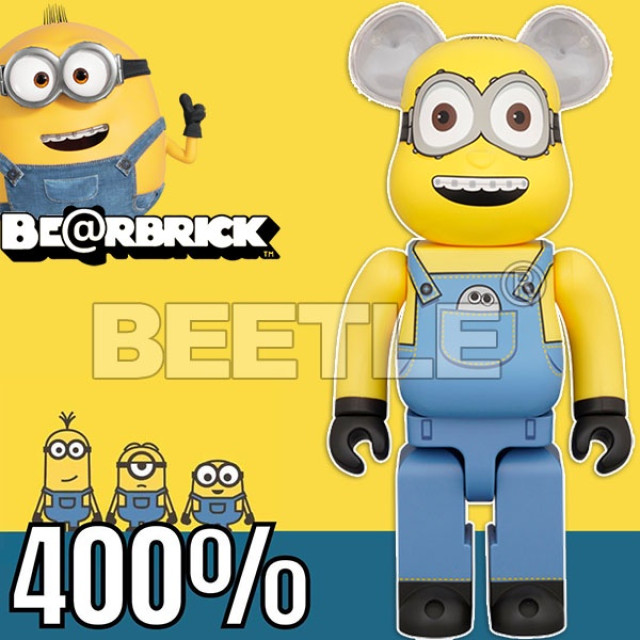 BEETLE BE@RBRICK 小小兵 OTTO 托托 MINIONS 神偷奶爸 格魯的崛起 庫柏力克熊 400%