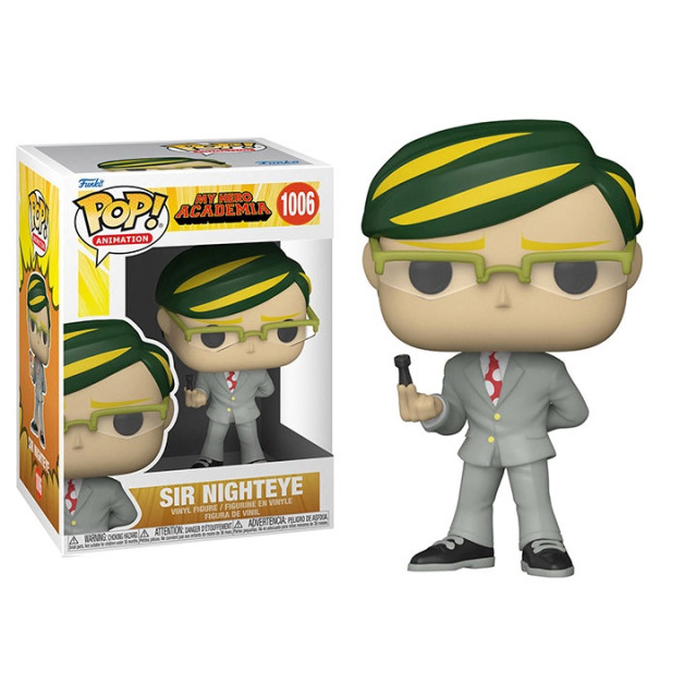 盒損出清 FUNKO POP SIR NIGHTEYE 夜眼 我的英雄學院 我英 MHA 1006 綠谷出久 歐爾麥特