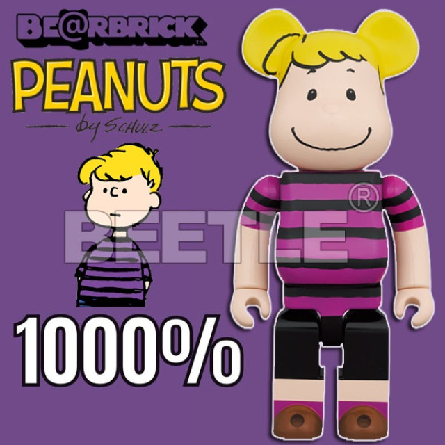 BEETLE BE@RBRICK 謝勒德 SCHROEDER 史努比 SNOOPY 花生漫畫 1000%