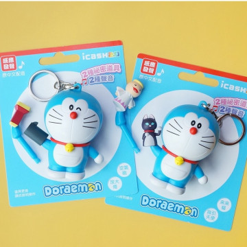 BEETLE 統一 哆啦A夢 多拉A夢 變聲公仔 ICASH 2.0 7-11 吊飾 鑰匙圈 空氣砲 放大燈 來來貓