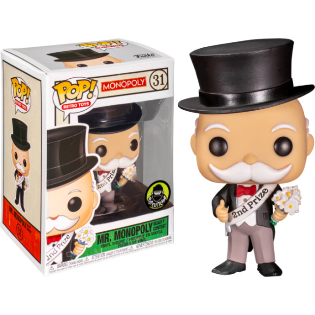 BEETLE FUNKO POP 大富翁 MR. MONOPOLY 地產大亨 選美大賽 限定 31 花 現貨