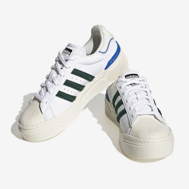 BEETLE ADIDAS SUPERSTAR BONEGA 2B 愛迪達 HQ9884 女鞋 厚底 增高 綠色 奶油底