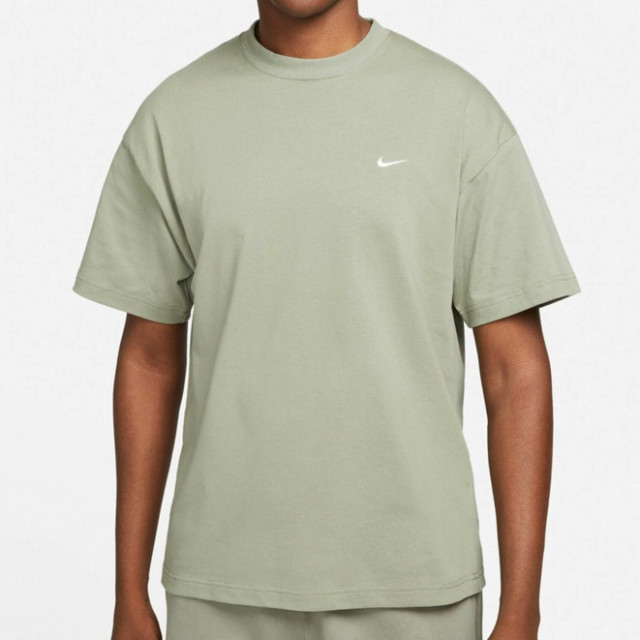 BEETLE NIKE SOLO SWOOSH TEE 短袖 T恤 淺灰 大象灰 小LOGO CV0559-320