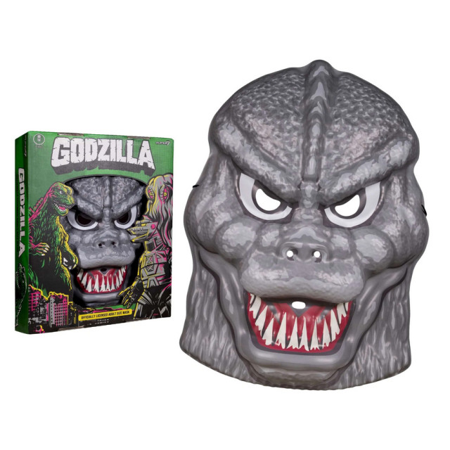 BEETLE SUPER7 哥吉拉 面具 TOHO GODZILLA MASK 東寶 灰色 萬聖節 怪獸
