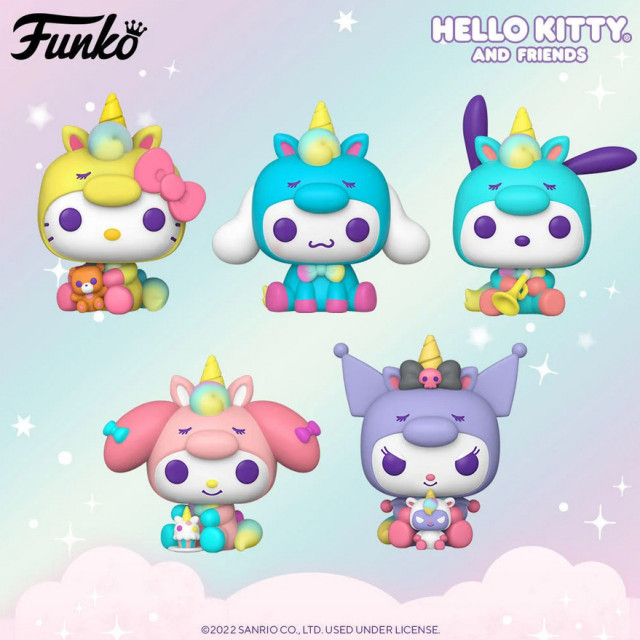 附保護殼! BEETLE FUNKO POP 大耳狗 凱蒂貓 庫洛米 美樂蒂 帕洽狗 三麗鷗 KITTY 獨角獸派對
