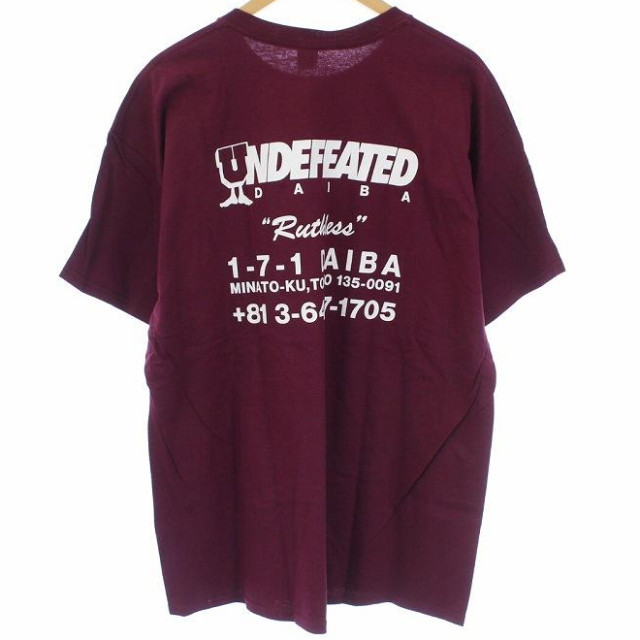 BEETLE UNDEFEATED DAIBA SS 日本 限定 短袖 REGION TEE 短T 柵欄 UL20011