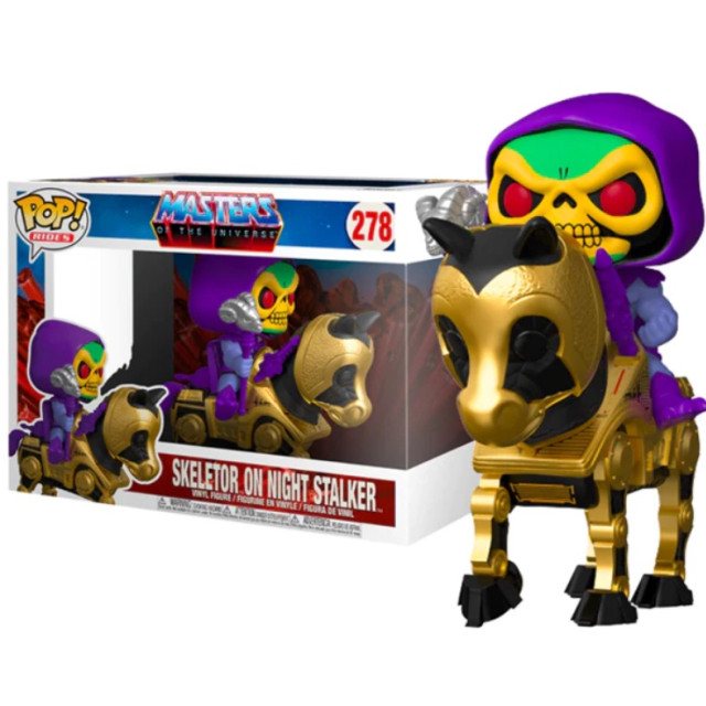BEETLE FUNKO POP 骷髏王 SKELETOR ON NIGHT STALKER 夜行馬 太空超人 MOTU