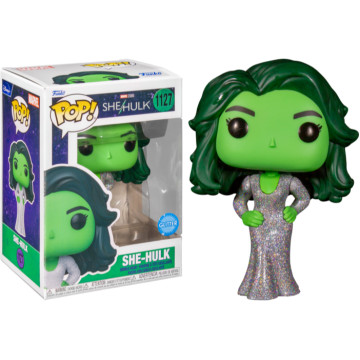 BEETLE FUNKO POP 女浩克 律師女浩克 SHE-HULK 禮服 閃亮版 漫威 迪士尼 限定 1127