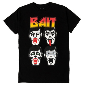 BEETLE BAIT PUNK DRUNKERS TOUR PDS 鷹の爪 聯名 短T 短袖 黑色 TEE