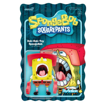 BEETLE SUPER7 海綿寶寶 空手道 KAH-RAH-TAY SPONGEBOB REACTION 公仔