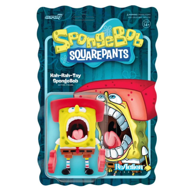 BEETLE SUPER7 海綿寶寶 空手道 KAH-RAH-TAY SPONGEBOB REACTION 公仔