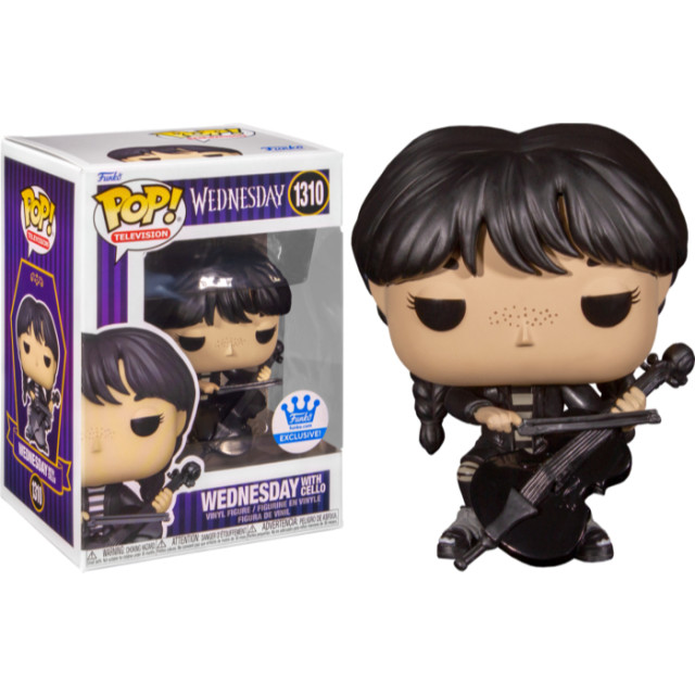 BEETLE FUNKO POP WEDNESDAY CELLO 大提琴 星期三 美劇 阿達一族 限定貼 1310