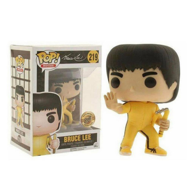 BEETLE FUNKO POP 李小龍 BRUCE LEE BAIT 限定 電影系列 黃衣 雙節棍 219