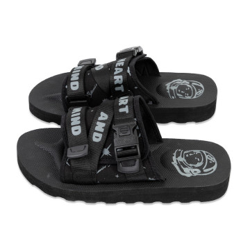 BEETLE BILLIONAIRE BOYS CLUB 涼鞋 拖鞋 SPACEWALKER 魔鬼氈 BBC 黑色