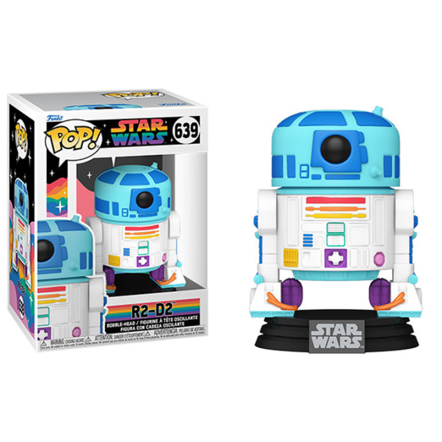 BEETLE FUNKO POP R2-D2 PRIDE STAR WARS 星際大戰 彩虹 機器人 639