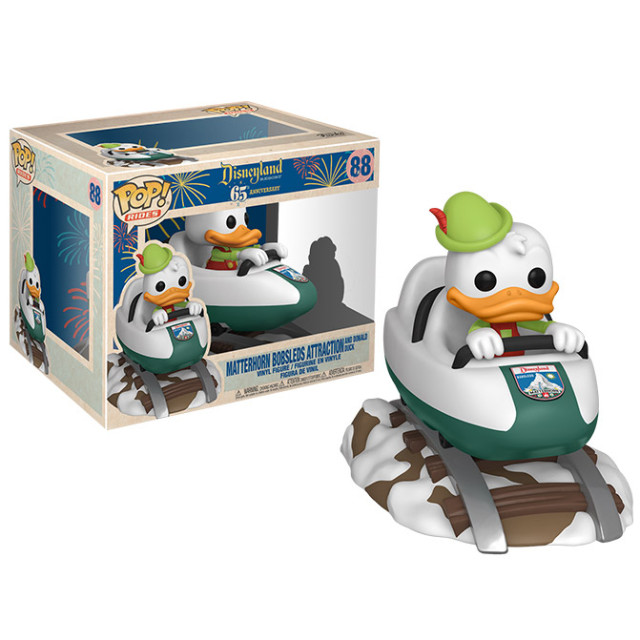 BEETLE FUNKO POP 唐老鴨 DONALD DUCK 迪士尼樂園 雲霄飛車 65週年紀念限定 RIDES
