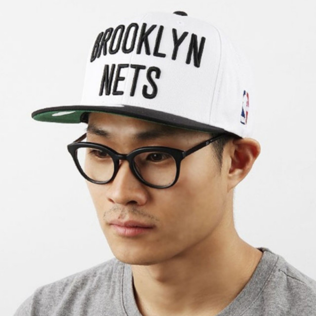 BEETLE MITCHELL&NESS BROOKLYN NETS 籃網 SNAPBACK M&N 後扣棒球帽