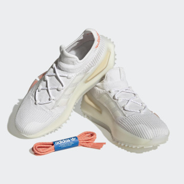 BEETLE ADIDAS NMD S1 愛迪達 HQ4465 女鞋 運動鞋 休閒鞋 白色 橘色