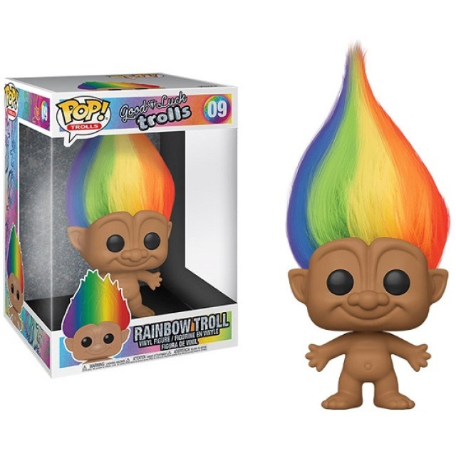 BEETLE FUNKO POP 10吋 RAINBOW TROLL 魔髮精靈 彩虹 GOOD LUCK TROLLS