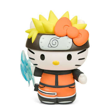BEETLE KIDROBOT HELLO KITTY 火影忍者 旋渦鳴人 凱蒂貓 NARUTO 8吋 公仔