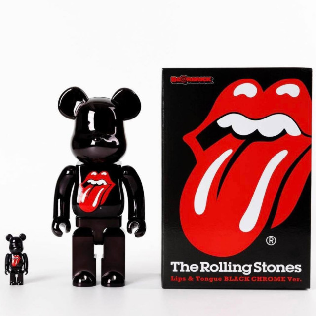 BEETLE BE@RBRICK 滾石樂團 嘴唇與舌頭 THE ROLLING STONES 100% 400%