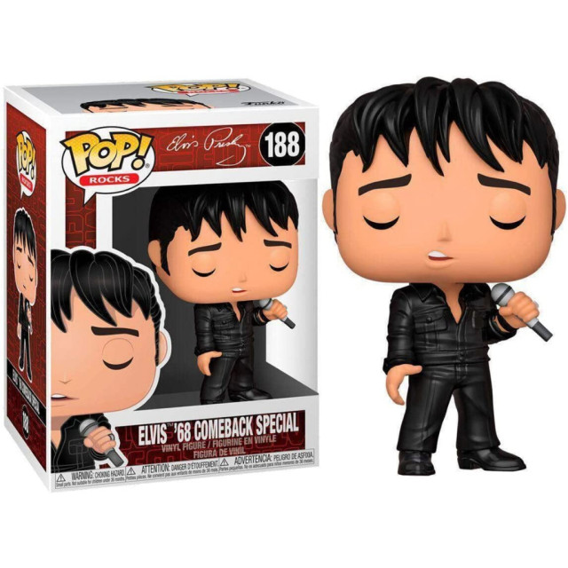 BEETLE FUNKO POP ELVIS PRESLEY 貓王 68 COMEBACK SPECIAL 歌手系列