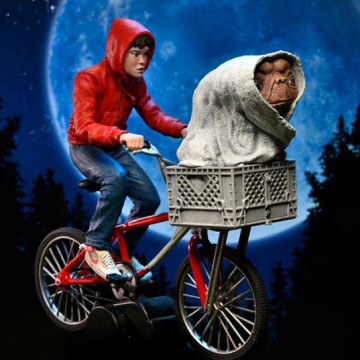 BEETLE NECA ELLIOT E.T. 騎腳踏車 THE EXTRA-TERRESTRIAL 外星人 公仔 7吋