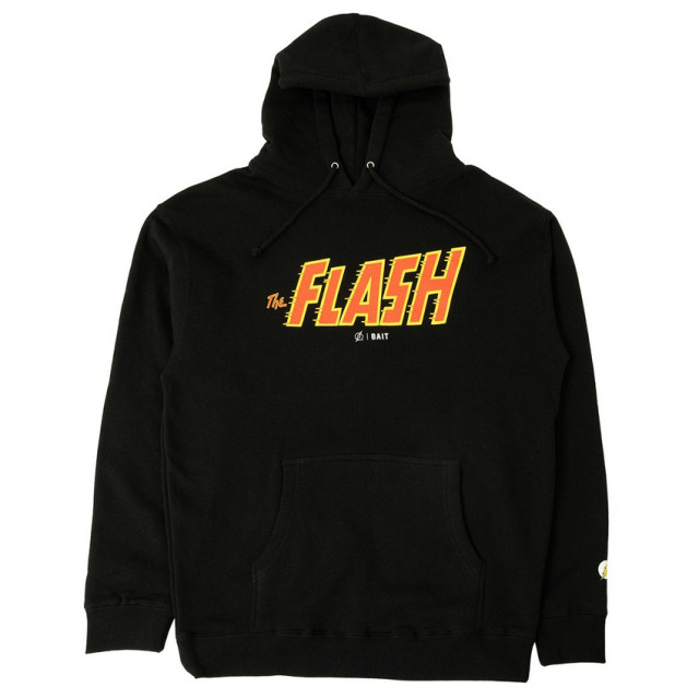 BEETLE BAIT 閃電俠 THE FLASH MEN LOGO HOODY 聯名 帽T TEE 黑色