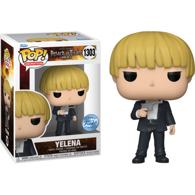 BEETLE FUNKO POP 伊雷娜 進擊的巨人 YELENA ATTACK ON TITAN 限定