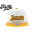 BEETLE MITCHELL&NESS NBA 湖人 LAKERS KOBE JAMES SNAPBACK 棒球帽