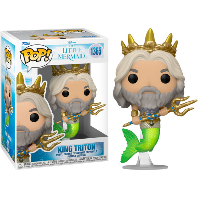 BEETLE FUNKO POP 川頓國王 小美人魚 真人版電影 2023 KING TRITON 迪士尼 DISNEY