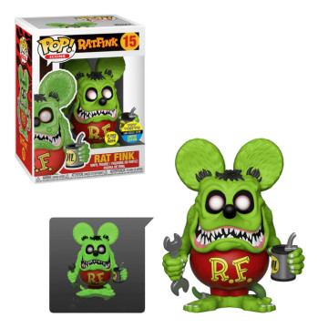 BEETLE FUNKO POP RAT FINK 芬克鼠 老鼠芬克 綠色 夜光 限定 SDCC TOY TOKYO