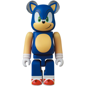 BEETLE BE@RBRICK 46代 S46 盒抽 音速小子 SONIC SEGA 庫柏力克熊 100%