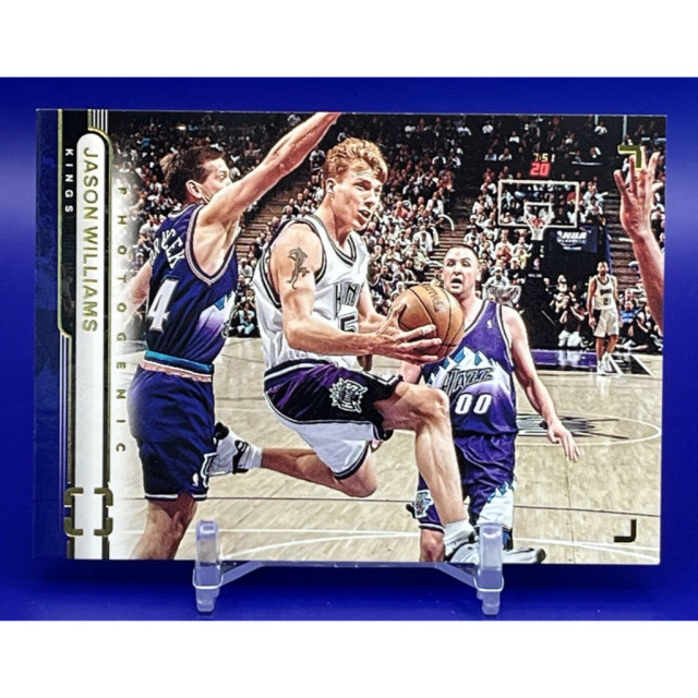 PANINI PHOTOGENIC JASON WILLIAMS NBA 傑森·威廉斯 白巧克力 國王 厚卡 上鏡