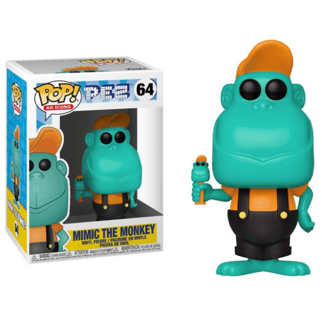 BEETLE FUNKO POP PEZ 猴子 MIMIC THE MONKEY AD ICONS 貝思 水果糖 皮禮士