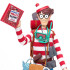 BEETLE BLITZWAY 威力在哪裡 威利 WHERE'S WALDO MEGAHERO 1/6 35公分 公仔