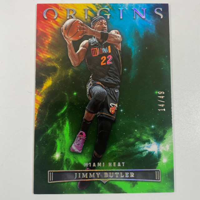 2022-23 PANINI ORIGINS 起源 NBA HEAT 熱火 JIMMY BUTLER 士官長 49張 綠