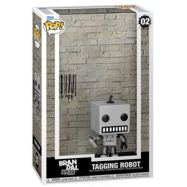 BEETLE FUNKO POP 班克斯 BRANDALISED TAGGING ROBOT 機器人 班克西 藝術作品