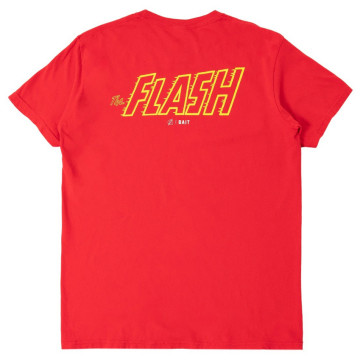 BEETLE BAIT 閃電俠 THE FLASH MEN TEE LOGO 聯名 短T TEE 紅色