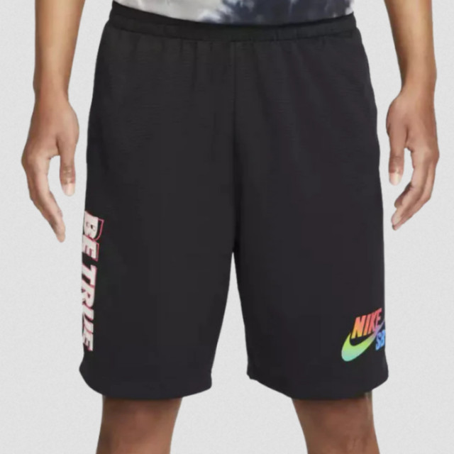 BEETLE NIKE SB 短褲 MEN BE TRUE DRI-FIT SHORTS 黑 DV1880-010